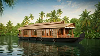 Ditch Luxury City Towers For Floating Backwater Wooden Huts Comfortably