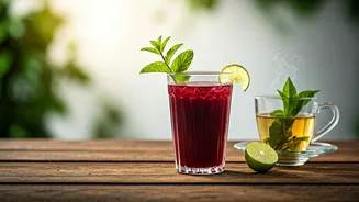 Zesty Kokum Green Tea Is Your Next Midday Mocktail