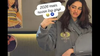 Ananya Panday Shows Arm Injury In Mirror Selfie, Jokes ‘2026 Mein Nazar Lag Gayi’