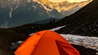 Top High-Altitude Campsites In Garhwal Region Offering Incredible Winter Snow Views