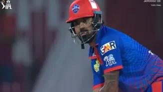 Mohammed Shami strikes first ball as KL Rahul departs for a golden duck : LSG vs DC IPL 2026