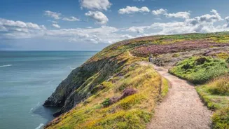These coastal trails in Denmark are a hiker's paradise