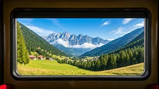 Mountain Roads Can Wait, Train Windows Win