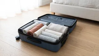How Space Saving Rolling Methods Simplify Carry On Packing For Short Vacation Getaways
