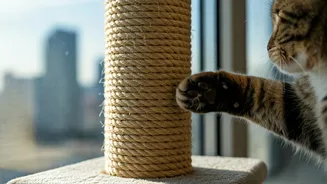 Sisal Wrapped Window Perches Are High Rise Cat Essentials