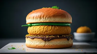 Mumbai's Beloved Vada Pav Gets a Sweet, Hyper-Realistic Cake Makeover!