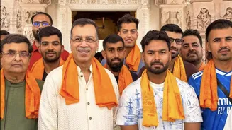 WATCH: Sanjiv Goenka with Rishabh Pant and team LSG take Lord Ram blessings ahead of IPL 2026