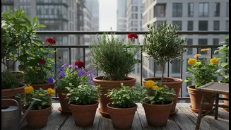 A Small Urban Garden Needs Fewer Plants And Better Care