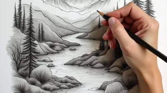 Improve your mental well-being with nature sketching