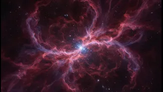 Crimson Clouds Are More Than Pretty Space Art