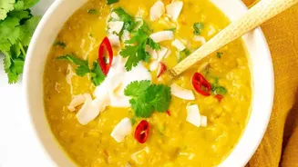 Love masoor dal and coconut milk? You'll enjoy these recipes