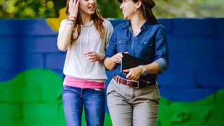 A Comfortable Conversation Can Help Set Beginner Walking Effort