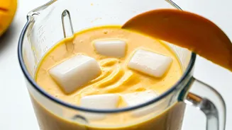 Craving Mango Sweets? Try This Oat Milk Frozen Cube Blend