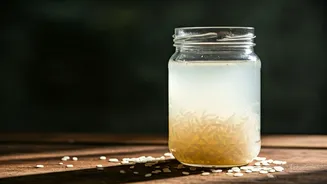 Morning Fermented Rice Water Is The New Probiotic Sensation