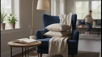 Reading Corners Work Best Away From Constant Household Traffic