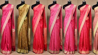 Pink Sarees: 10 Festive Wardrobe Essentials
