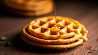 Weekend Indulgence Alert: Jalebi Waffles Are Here
