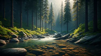 Pine Trails And Trout Streams Define Tirthan