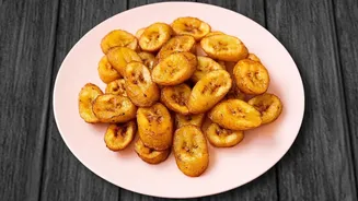 Air Fried Banana Chips Samosas And Pakoras Maintain Great Flavor With Less Oil
