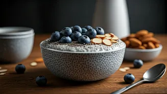 Nutrition Trackers Highlight Spike In Overnight Chia Almond Bowls