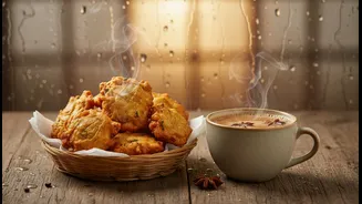 Chai and Pakora Cravings Has a Practical Use Case for Indian Food Lovers: Understand Rainy-Day Comfort Eating