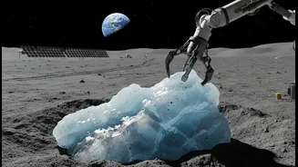 Lunar Ice Findings Could Support Future In-Situ Resource Use On The Moon