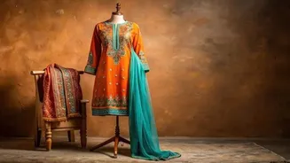 How to style churidar for winter parties