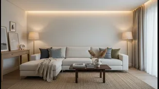 Multi-Use Rooms Work Best With Neutral Foundations And Changeable Layers