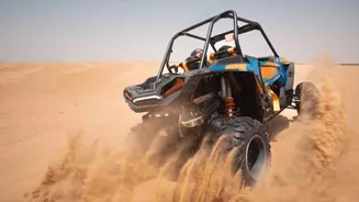 Discover desert landscapes through buggy racing