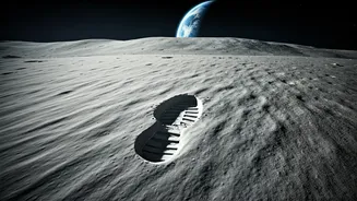 Moon Footprints Will Survive Earth Civilizations Due Zero Wind