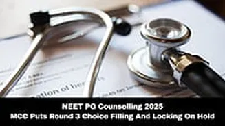 NEET PG Counselling 2025: MCC Puts Round 3 Choice Filling And Locking On Pause; Check Details Here