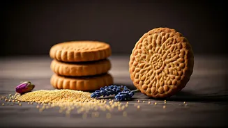 Baking Enthusiasts Use Amaranth Flour For Nutritious Botanical Tea Cookies