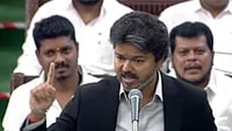 Tamil Nadu CM Vijay Accuses DMK Of Corruption, Cites ED Allegations Against MK Stalin, Udhayanidhi Stalin And Senthil Balaji Over Party Funds | Wat...