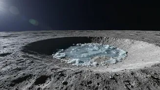 Neutron Spectrometer Maps Offer Precise Locations Of Accessible Water Ice At The Lunar South Pole