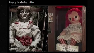 Annabelle & Tatya Vinchu Are The Game This Year! Netizens Celebrate Teddy Day 2026 | Memes