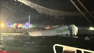 Dubai Cargo Plane Crashes in Hong Kong Sea