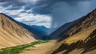 Why Spiti Valley Stays Dry While India Is Soaking