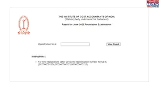 ICMAI Foundation Result 2025 Declared at icmai.in, Check Merit List