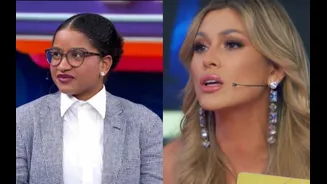 Lívia Andrade admite 'ranço' de Milena durante o Domingão: 'Não acho ela bacana'