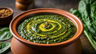 Mastering Sarson da Saag: A Baisakhi Delight with Mustard Greens and Spices