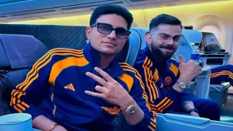 Gill's pic with Kohli sets social media on fire