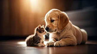 Top 5 Dog Breeds That Harmoniously Coexist with Cats