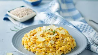 Pearled Barley Softens Faster Than Hulled Barley in Breakfast Recipes