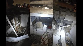Explosão após vazamento de gás destrói casas e deixa 2 feridos em SP