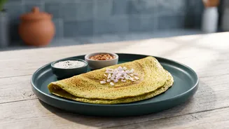 Pesarattu Upma Highlights Green Gram in a Popular Andhra Dish