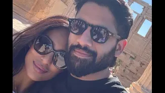 Sobhita Dhulipula, Naga Chaitanya Paint Town Red With Their Twinning Game