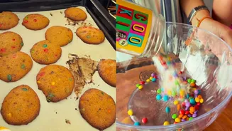 Com estes seis ingredientes, você consegue uma mistura para cookie no pote e levar para qualquer lugar