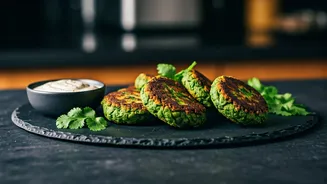 Flavorful Weight Loss: Guntas Sethi's High-Protein Palak Tikki for Sustainable Success