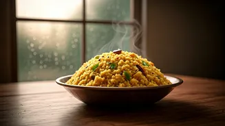 Rainy Mornings Call For Hot Upma