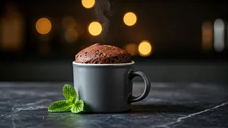 Why Midnight Chocolate Cravings Demand This Aesthetic Mug Cake